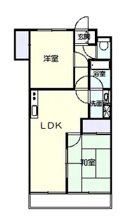 いづみマンション【2階】の間取り