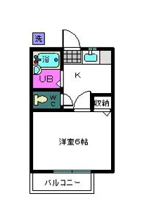 トラッドIII【2階】の間取り