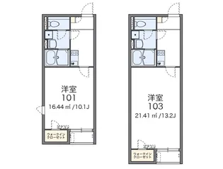 フリージア【2階】の間取り