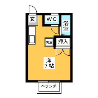 ロイヤル石榑II【2階】の間取り