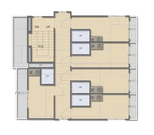 パンション高砂【4階】の間取り