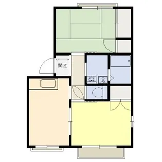 雅ハイツ【2階】の間取り