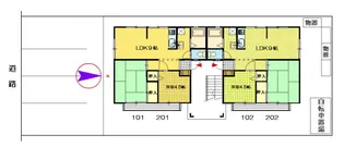 グローリィU【2階】の間取り