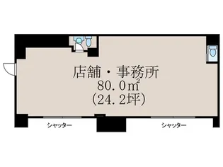 SAKIZO東野ビル【1階】の間取り