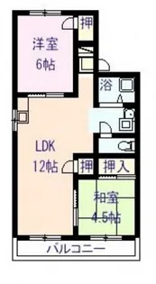 ファミール武田【2階】の間取り
