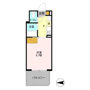 東武野田線 運河駅 3階建 築28年【2階】の間取り