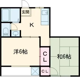 メゾン船堀【3階】の間取り