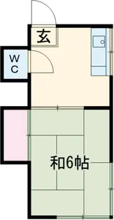 遠藤荘【2階】の間取り
