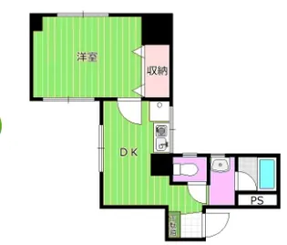 シェラハウス【1階】の間取り