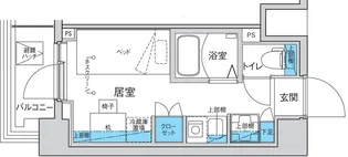 キャンパスヴィレッジ赤塚新町【2階】の間取り