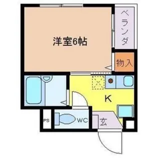 ルミライズ堺【2階】の間取り