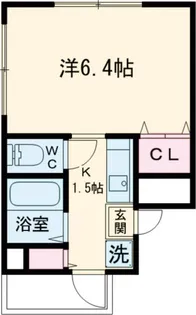 サンハイム白鳥【3階】の間取り