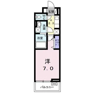 Mahana【2階】の間取り