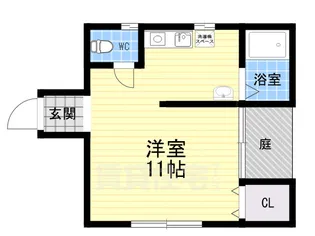 クレール二見町【1階】の間取り