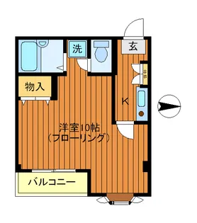 東京都練馬区関町南2【マンション】の間取り