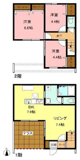 静岡県沼津市若葉町【一戸建】の間取り