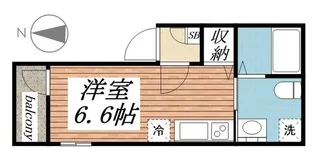 Sha l om大久保【1階】の間取り