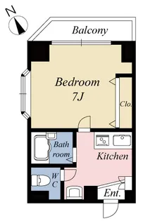アセンズシティVI【5階】の間取り