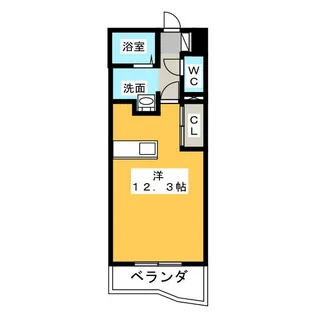 アラモードII【3階】の間取り