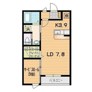 パルテ R【2階】の間取り