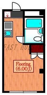 東京都渋谷区本町5【マンション】の間取り