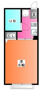 シティハイムムラタ【2階】の間取り