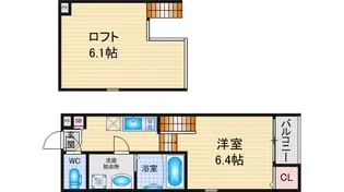 I・Tグレイス本笠寺【1階】の間取り