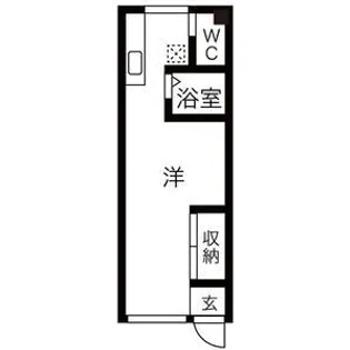青木文化【1階】の間取り