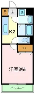 ハティ【4階】の間取り