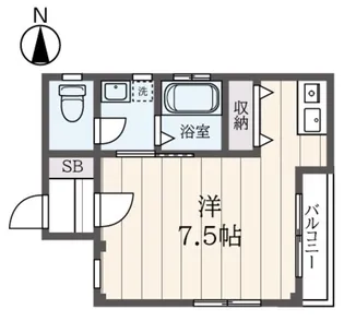 東京都豊島区長崎1【マンション】の間取り