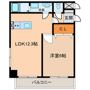 メゾン・ラフォーレ【3階】の間取り
