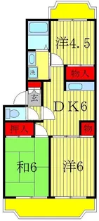 栗ヶ沢21【2階】の間取り