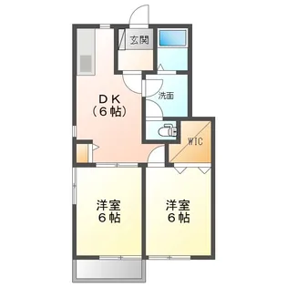 サフィニアガーデン B棟【1階】の間取り