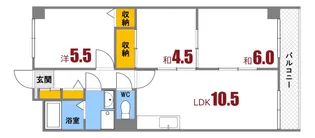 メゾンR217【3階】の間取り