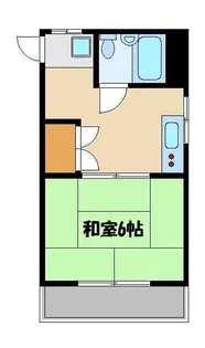 平和台ハイム【2階】の間取り