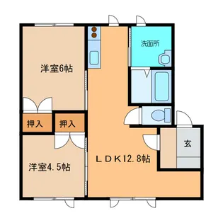 スール【1階】の間取り