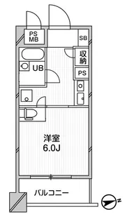 埼玉県さいたま市南区南浦和2【マンション】の間取り