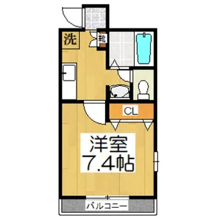 東京都世田谷区松原3【マンション】の間取り