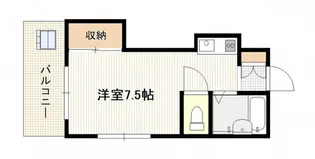 フォルテシモ住吉【4階】の間取り