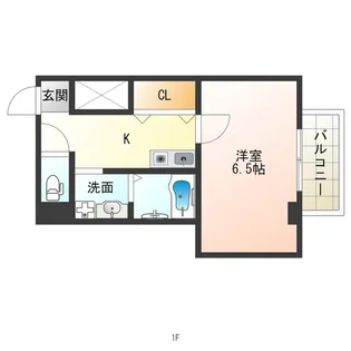大阪府大阪市北区大淀南3【マンション】の間取り