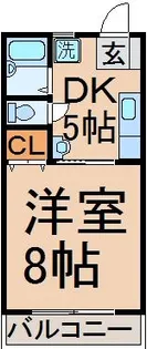 マロンセントラル【2階】の間取り