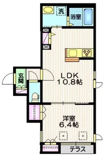 東京都港区白金6【マンション】の間取り