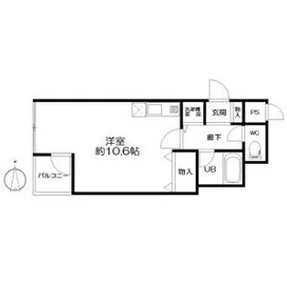 リエス支倉町【5階】の間取り