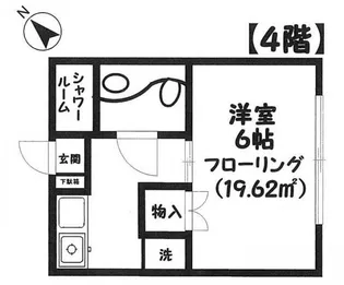 BelAir大崎【2階】の間取り