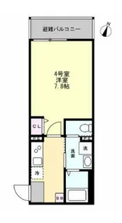 神奈川県川崎市多摩区三田1【アパート】の間取り