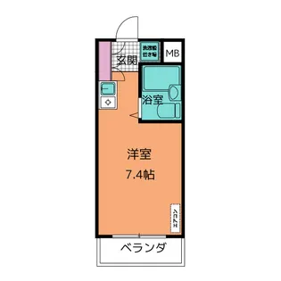 メゾン・ド・リリーク【4階】の間取り