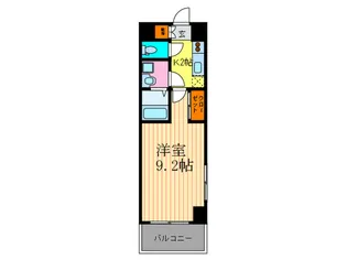 ドット松ヶ崎【2階】の間取り