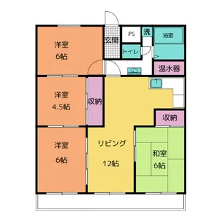 四軒家住宅【11階】の間取り
