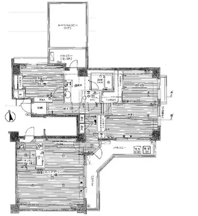 南青山 2LDK【11階】の間取り