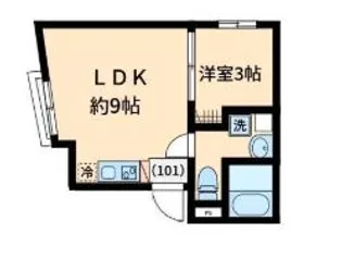 Omoci de Sengoku【1階】の間取り